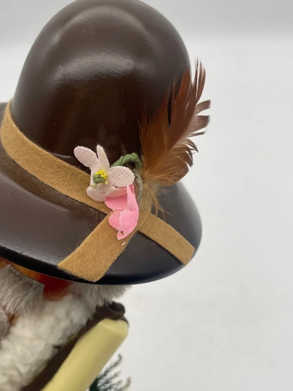 Steinbach Volkskunst Piccolo Shafer Sheep Herder Wood Nutcracker West Germany